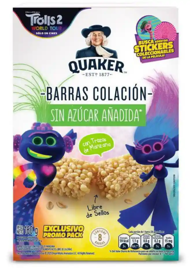 Quaker Barr Mnzana Q8Un. . 8Un