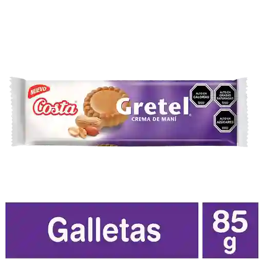 Costa Galletas Gretel con Crema de Maní