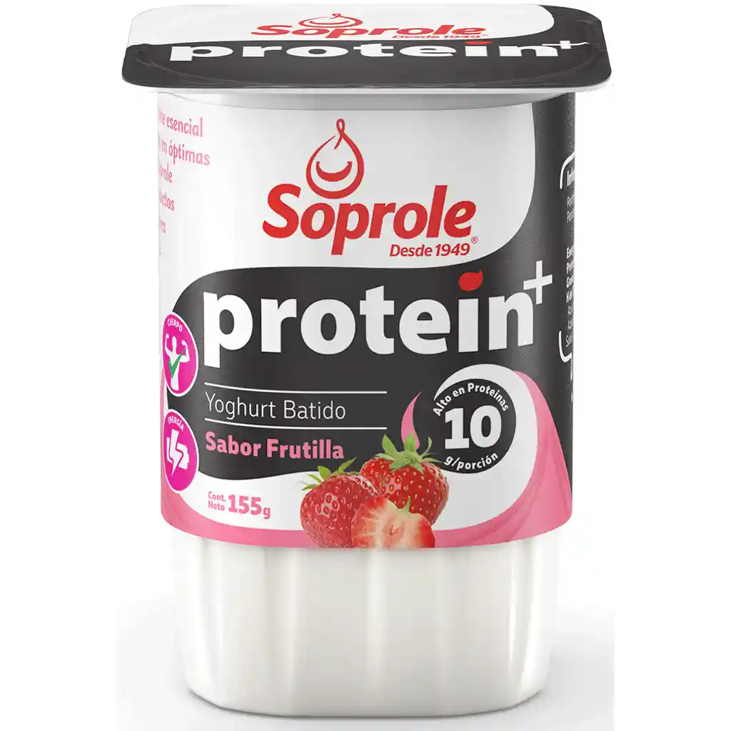 Soprole Yogurt Protein Frutilla Batido 155G