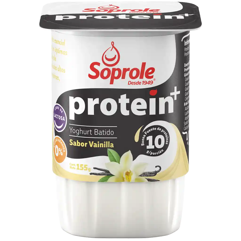 Soprole Yogurt Protein Vainilla Batido 155G