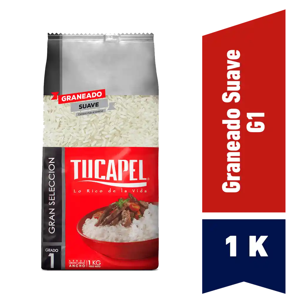 Tucapel Arroz Grado 1 1Kg