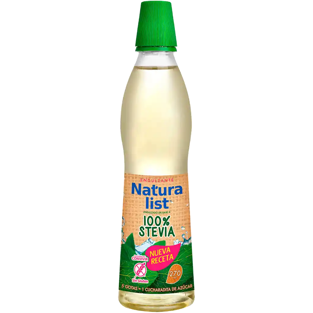 Natura List 100 Stevia Liquida 270ml