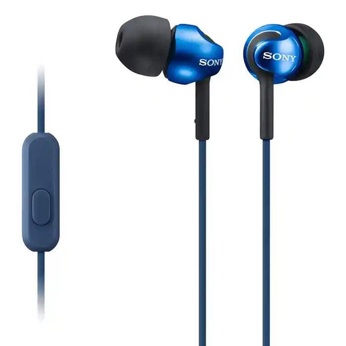 Sony Audifono Ex110 Azul