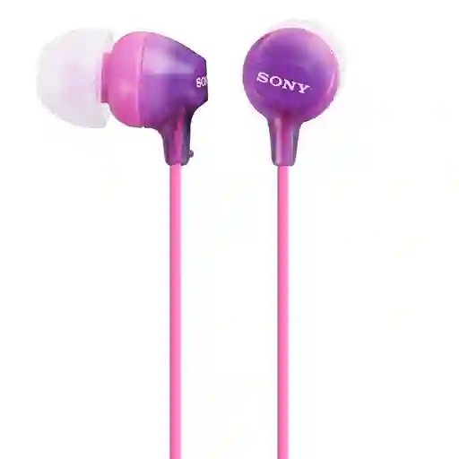Sony Audifono Ex15Lp Violeta