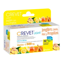 Crevet Light Vitamina C (500 mg) Suplemento Alimenticio