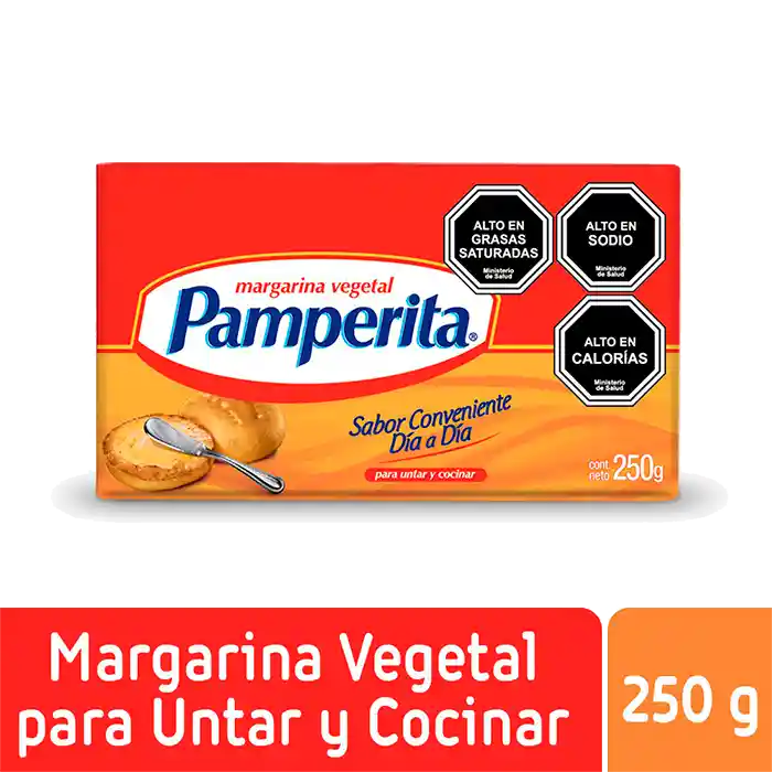 Pamperita Margarina Pan 250 G,