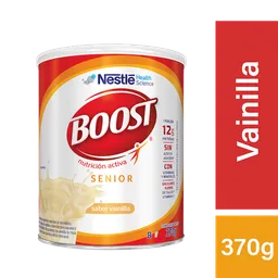 Boost Solución Nutricional Boost Senior Polvo Vainilla Lata 370G