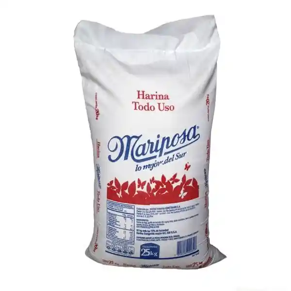 Mariposa Harina 25Kg. 25 Kg.