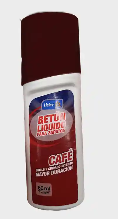 Betun Liquido Cafe 60 cc, Lider