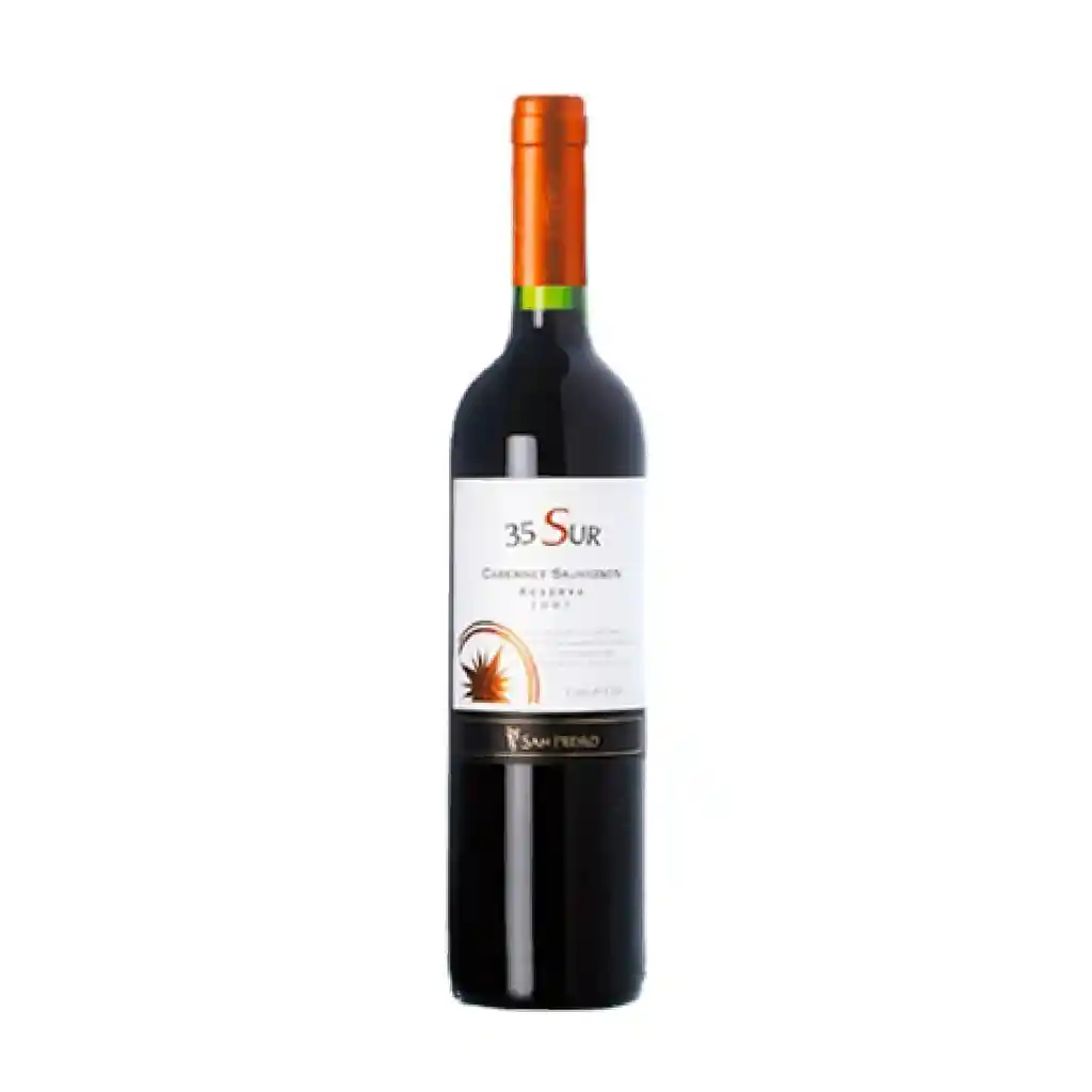 35 Sur Vino Cabernet Sauvignon Syrah Reserva 750cc