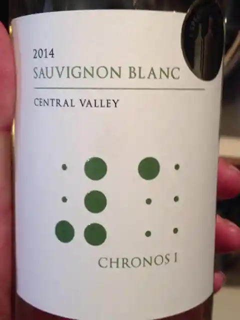 Vino Sauvignon Blanc Clas Chronos 750cc