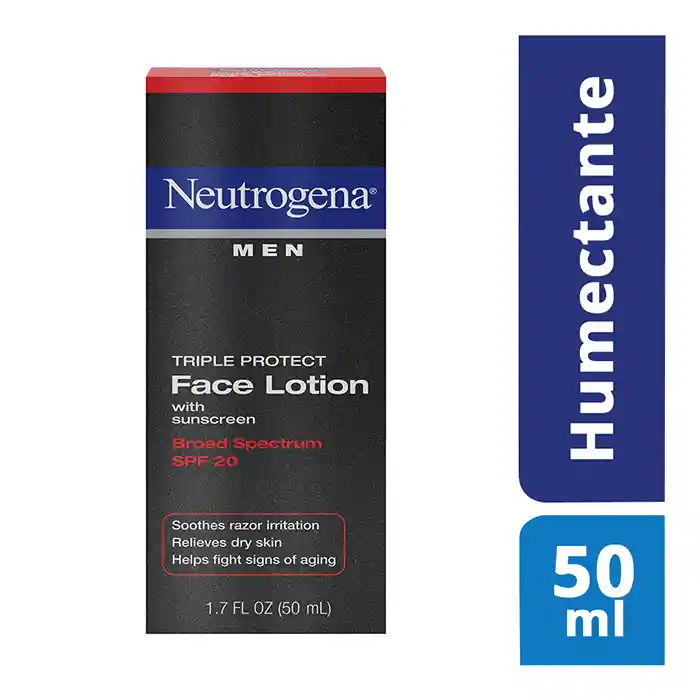 Neutrogena Loción Facial Triple Protección para Hombres