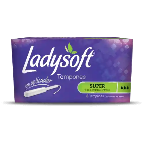 Ladysoft: Tampones Con Aplicador Super