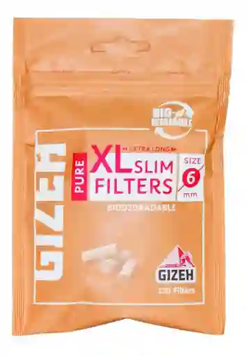 Gizeh Filtro Pure XL Slim Filter Size 6mm