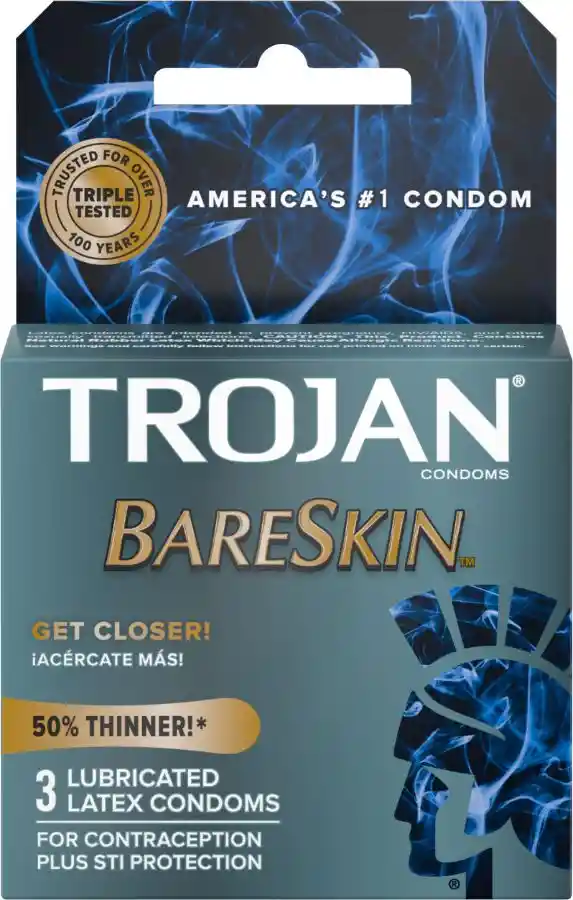 Trojan Preservativo Bareskin 3Un