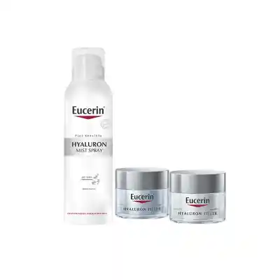 Eucerin Estuche Hyaluron Mist + Lux Día Y Noche