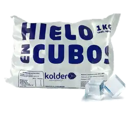 Hielo En Cubos Bols, 1 Kg. Hielo Nordico