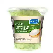 Líder Pote Salsa Verde, 200 G.