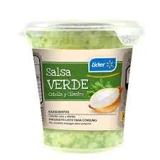 Líder Pote Salsa Verde, 200 G.