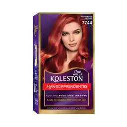 Koleston Tintura Permanente en Crema Tono 7744 Rojo Cobrizo Intenso