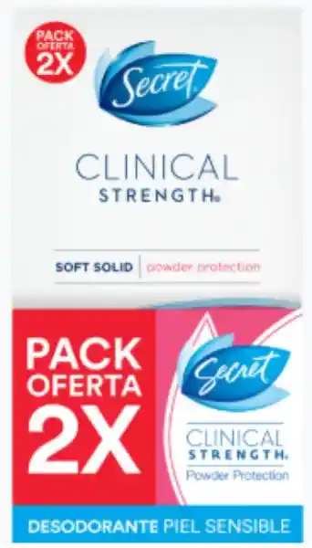 Secret Desodorante Clinical Strength