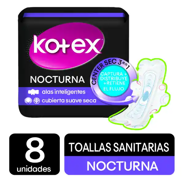 Kotex Toalla Higienica Ultra Nocturna Evolution