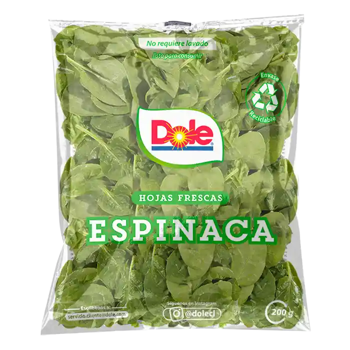 Dole Ens Espinaca 200Gr 200 G