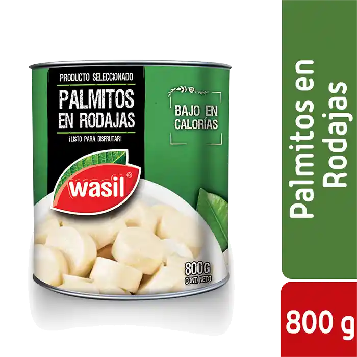 Wasil Palmitos En Rodajas Tarro