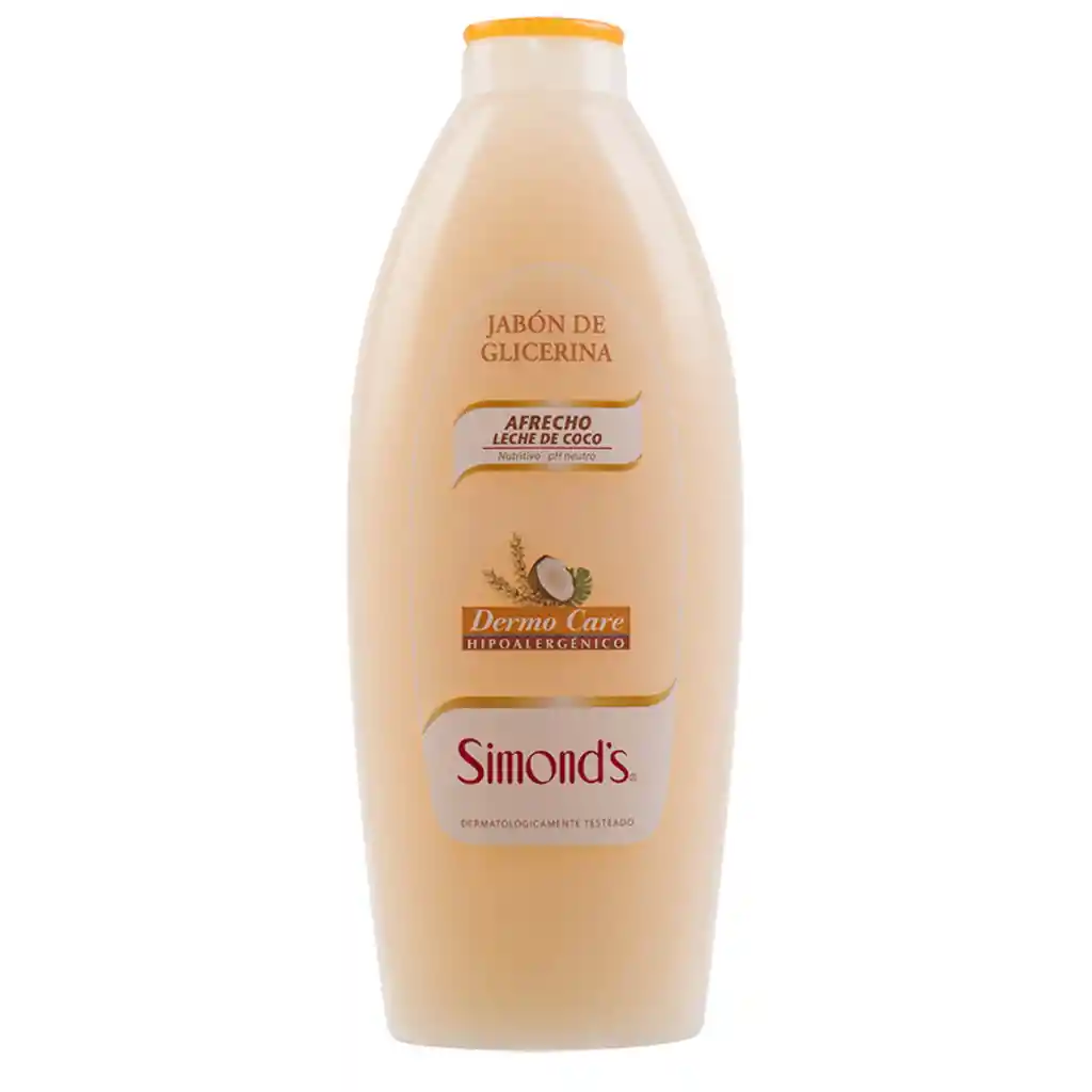 Simonds Jabon Leche De Coco, 770 Ml.