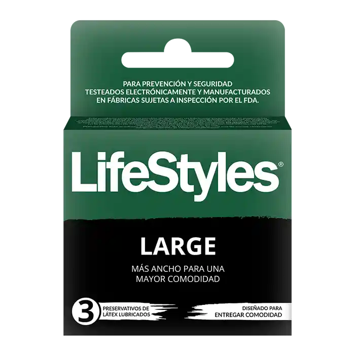 Lifestyles Large X 3(Blister)