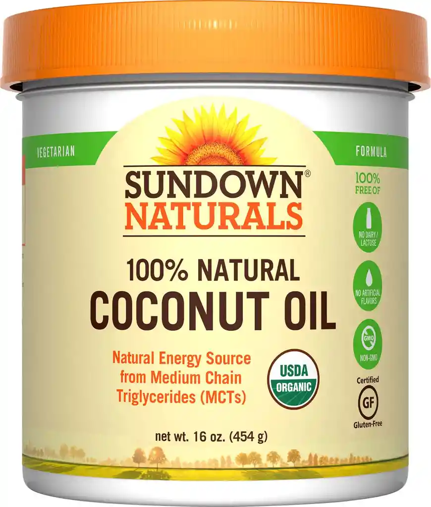 Sundown Naturals Aceite Coco Orgánico