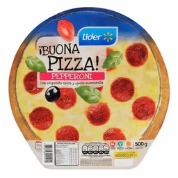 Pizza De Pepperoni Con Queso Mozzarella
