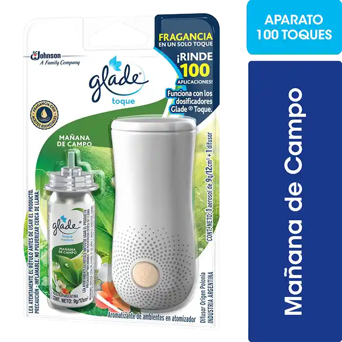 Glade Kit Aromatizante De Ambiente Toque Manana De Campo