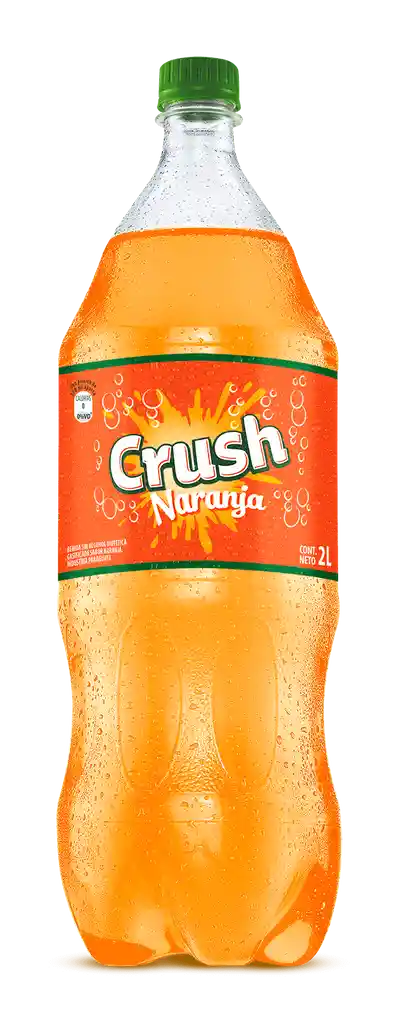 Crush Bebida Gas Naranja 2.5 L,