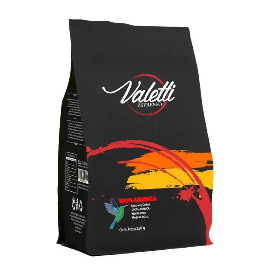 Valetti Grano Espresso 100% Arábica 250 Gr.