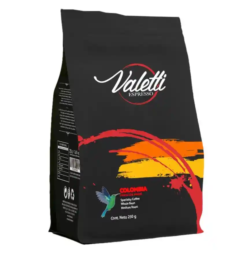 Valetti Molido Espresso Colombia 250 Gr.