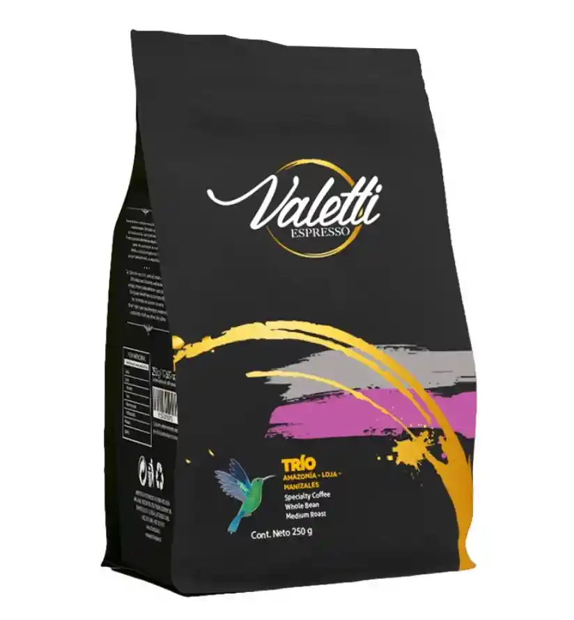 Valetti Grano Espresso Trío 250 Gr.