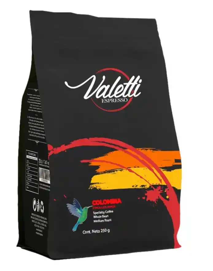 Valetti Grano Espresso Colombia 500 Gr