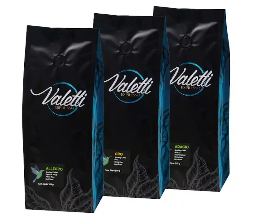 MOLIDO PACK CONCERTO (1 ADAGIO + 1 ALLEGRO+ 1 ORO) 500 GR