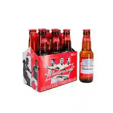 Budweiser X 6 Botellin