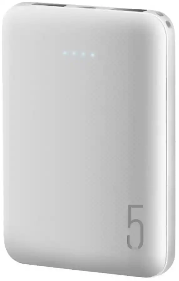 Powerbank 5.000 Mah 2 USB Blanco