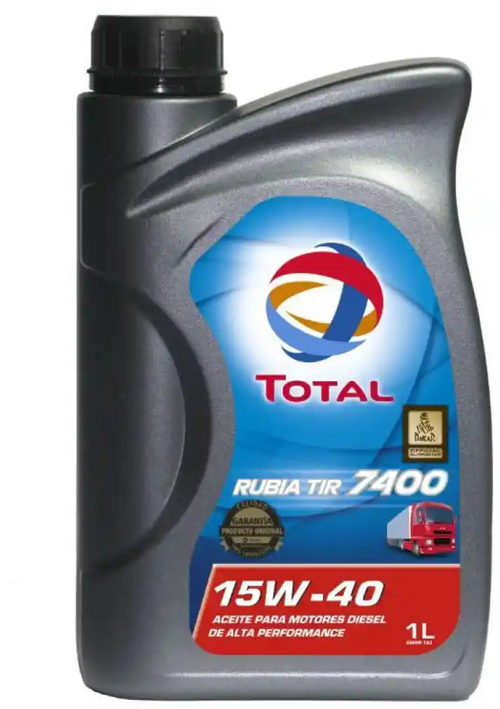 Total Aceite Para Motores Diesel Rubia TIR15W40 Mineral