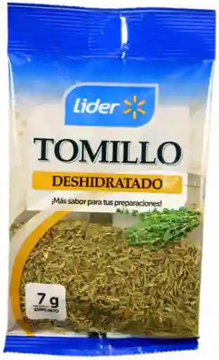 Especia Tomillo Deshidratado Líder 