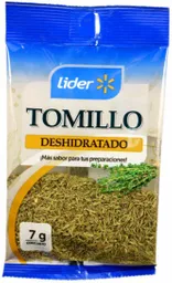 Especia Tomillo Deshidratado Líder 