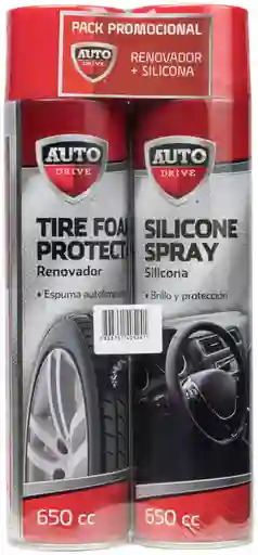 Pack Silicona Y Renovador Spray 2 Un