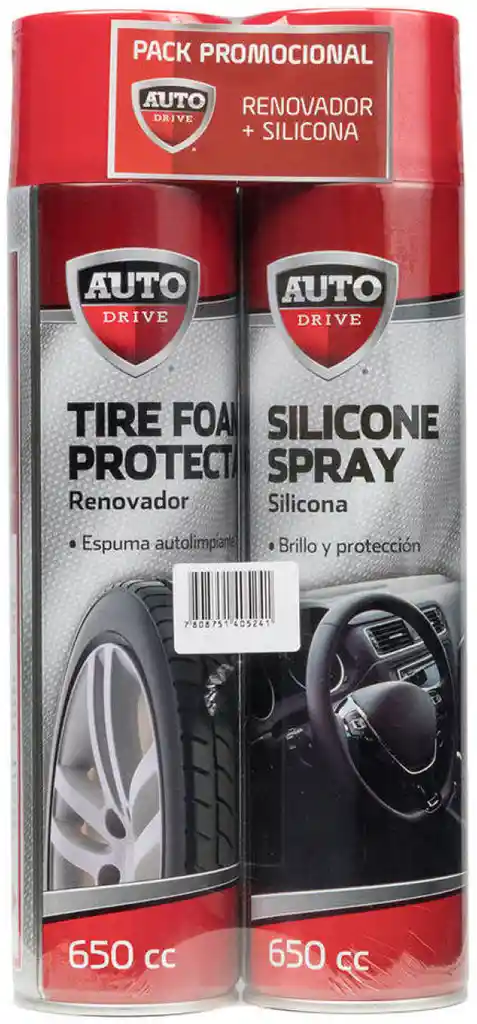 Pack Silicona Y Renovador Spray 2 Un