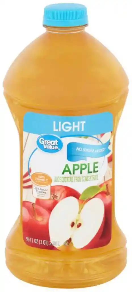 Jugo Líquido Light Sabor Manzana Botella 2.840 ml