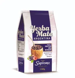 Supremo Yerba Mate Frutos Del Bosque 500 G