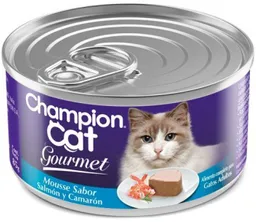 Champion Cat Alimento Húmedo Mousse Salmón & Camarón
