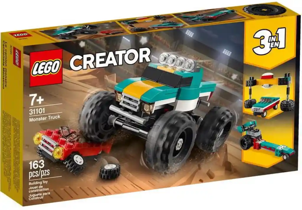 Lego Juguete Monster Truck